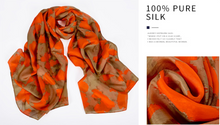 Load image into Gallery viewer, "Arna" Collection - Women's Luxury Silk Head Scarf