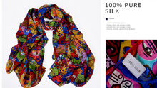 Load image into Gallery viewer, "Arna" Collection - Women's Luxury Silk Head Scarf
