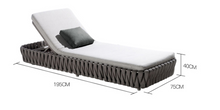Load image into Gallery viewer, Luxury Plus Furniture - Sun Lounger Adjustable Rattan Bed