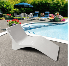 Load image into Gallery viewer, Luxury Plus Furniture - Sun Pool Lounger - White x2