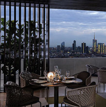 Load image into Gallery viewer, Luxury Plus Furniture - Minimalist Rattan Table And 2 Chairs (Balcony, Patio, Courtyard)