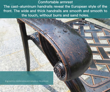 Load image into Gallery viewer, Luxury Plus Furniture - Classical Table & 4 Chairs (Balcony, Patio, Courtyard)