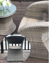 Load image into Gallery viewer, Luxury Plus Furniture - 2 Chairs + Table (Balcony, Patio, Courtyard)