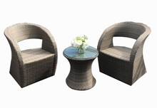 Load image into Gallery viewer, Luxury Plus Furniture - 2 Chairs + Table (Balcony, Patio, Courtyard)
