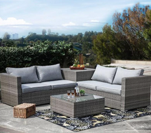 Load image into Gallery viewer, Luxury Plus Furniture - Nordic Rattan Designer Patio Set - Mix & Match (Balcony, Patio, Courtyard)