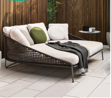 Load image into Gallery viewer, Luxury Plus Furniture - Nordic Rattan Designer Leisure Round Bed - Mix & Match (Balcony, Patio, Courtyard)