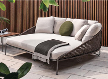 Load image into Gallery viewer, Luxury Plus Furniture - Nordic Rattan Designer Leisure Round Bed - Mix & Match (Balcony, Patio, Courtyard)