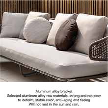 Load image into Gallery viewer, Luxury Plus Furniture - Nordic Rattan Designer Leisure Round Bed - Mix & Match (Balcony, Patio, Courtyard)