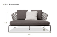 Load image into Gallery viewer, Luxury Plus Furniture - Nordic Rattan Designer Leisure Round Bed - Mix & Match (Balcony, Patio, Courtyard)