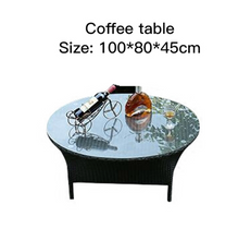 Load image into Gallery viewer, Luxury Plus Furniture - Nordic Rattan Designer Outdoor 4 Piece Set - Mix & Match (Balcony, Patio, Courtyard)