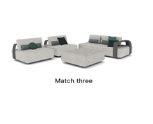 Load image into Gallery viewer, Luxury Plus Furniture - Nordic Rattan Designer Outdoor 3 Piece Set - Mix & Match (Balcony, Patio, Courtyard)