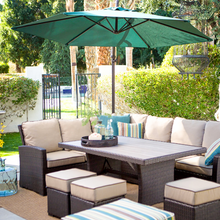 Load image into Gallery viewer, Luxury Plus Furniture - Nordic Rattan Designer Outdoor 6 Piece Set - Mix & Match (Balcony, Patio, Courtyard)