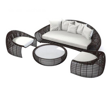 Load image into Gallery viewer, Luxury Plus Furniture - Nordic Rattan Designer Chairs + Coffee Table - Mix & Match (Balcony, Patio, Courtyard)