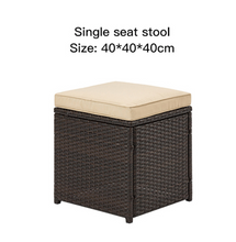 Load image into Gallery viewer, Luxury Plus Furniture - Nordic Rattan Designer Outdoor 6 Piece Set - Mix & Match (Balcony, Patio, Courtyard)