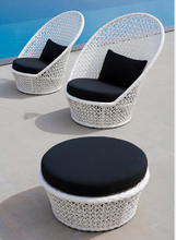 Load image into Gallery viewer, Luxury Plus Furniture - Nordic Rattan High Back Chair Set 3 Piece Set - Mix & Match (Balcony, Patio, Courtyard)