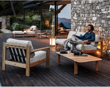 Load image into Gallery viewer, Luxury Plus Furniture - Nordic Rattan Teak Set 4 Piece Set - Mix & Match (Balcony, Patio, Courtyard)