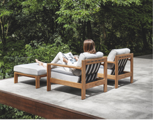 Load image into Gallery viewer, Luxury Plus Furniture - Nordic Rattan Teak Set 4 Piece Set - Mix & Match (Balcony, Patio, Courtyard)