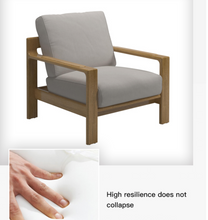 Load image into Gallery viewer, Luxury Plus Furniture - Nordic Rattan Teak Set 4 Piece Set - Mix & Match (Balcony, Patio, Courtyard)