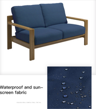 Load image into Gallery viewer, Luxury Plus Furniture - Nordic Rattan Teak Set 4 Piece Set - Mix & Match (Balcony, Patio, Courtyard)