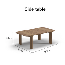 Load image into Gallery viewer, Luxury Plus Furniture - Nordic Rattan Teak Set 4 Piece Set - Mix & Match (Balcony, Patio, Courtyard)