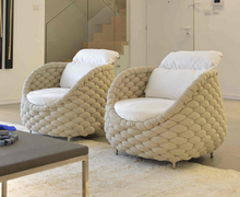 Load image into Gallery viewer, Luxury Plus Furniture - Nordic Rattan Set 4 Piece Set - Mix & Match (Balcony, Patio, Courtyard)