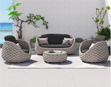 Load image into Gallery viewer, Luxury Plus Furniture - Nordic Rattan Set 4 Piece Set - Mix & Match (Balcony, Patio, Courtyard)