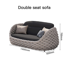 Load image into Gallery viewer, Luxury Plus Furniture - Nordic Rattan Set 4 Piece Set - Mix & Match (Balcony, Patio, Courtyard)