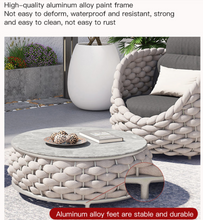 Load image into Gallery viewer, Luxury Plus Furniture - Nordic Rattan Set 4 Piece Set - Mix & Match (Balcony, Patio, Courtyard)
