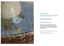 Load image into Gallery viewer, Luxury Plus Furniture - Nordic Rattan Sun Bed Lounger 3 Piece (Balcony, Patio, Courtyard, Pool)