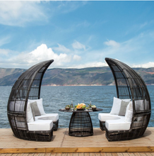 Load image into Gallery viewer, Luxury Plus Furniture - Nordic Rattan Pavilion (Balcony, Patio, Courtyard, Pool)