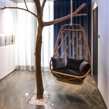 Load image into Gallery viewer, Luxury Plus Furniture - Nordic Rattan Designer Hanging Chair (Balcony, Patio, Courtyard)
