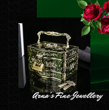 Load image into Gallery viewer, Arna's Luxury Jewellery Box Mirrored with 3 Layers (4 Colours)