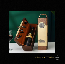 Load image into Gallery viewer, "Arna Lisa" Royal Collection - Leather Box - Top Line Gift Box + Accessories