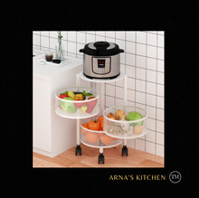 Load image into Gallery viewer, Versatile Storage Set on Casters - Multi-layer Baskets Kitchen/Bedroom/Bathroom/Sewing Room/Toys