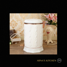 Load image into Gallery viewer, "Arna Royal Vintage Collection" Luxury Pedal Golden Range 6L Trash Rubbish Bin