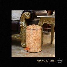 Load image into Gallery viewer, "Arna Royal Vintage Collection" Luxury Pedal Golden Range 6L Trash Rubbish Bin