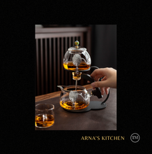 Load image into Gallery viewer, Heat-Resistant Glass Tea Set Magnetic Water Diversion Semi-Automatic + 6 Cups