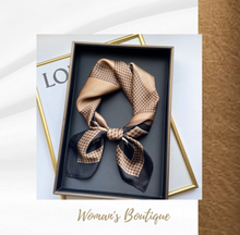 Load image into Gallery viewer, "Arna" Collection - Women's Luxury Silk Head Scarf - Many Styles