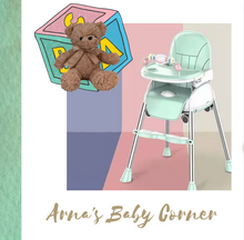 Load image into Gallery viewer, High Chair Adjustable Multi Functional (4 Colours) Wheels