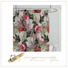 Load image into Gallery viewer, Floral Shower/Bath Curtain - Many Styles