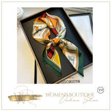 Load image into Gallery viewer, "Arna" Collection - Women's Luxury Silk Head Scarf - Many Styles
