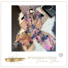 Load image into Gallery viewer, "Arna" Collection - Women's Luxury Silk Head Scarf