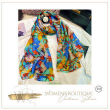 Load image into Gallery viewer, "Arna" Collection - Women's Luxury Silk Head Scarf