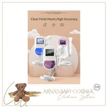 Load image into Gallery viewer, "Arna's" Royal Collection - Baby Fetal Doppler Heart Beat Monitor LCD Probe