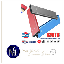Load image into Gallery viewer, Original High Speed 64TB SSD Portable External Solid State Hard Drive USB 3.0 Mobile/Laptop