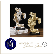 Load image into Gallery viewer, Nordic Sculpture Statue - Office - Home & Living - Silver or Gold