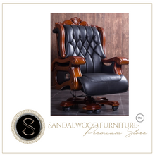 Load image into Gallery viewer, "Arna Royal Victorian Collection" Luxury Plus Furniture - Office Leather Massage Reclining Business Chair CEO
