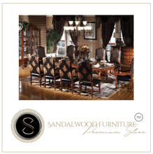 Load image into Gallery viewer, "Arna Royal Victorian Collection" Luxury Plus Furniture - Exquisite Italy Dining Table & Chairs x10 Marble