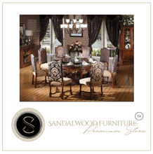 Load image into Gallery viewer, "Arna Royal Victorian Collection" Luxury Plus Furniture - Exquisite Dining Table & Chairs x8
