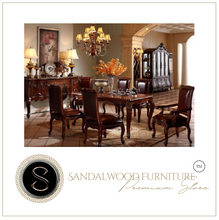 Load image into Gallery viewer, "Arna Royal Victorian Collection" Luxury Plus Furniture - Exquisite Classic Royal Dining Table & Chairs x6